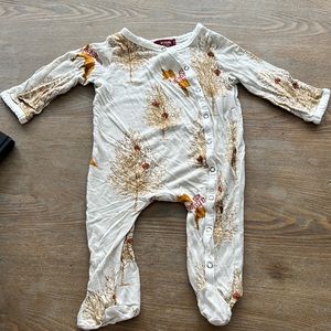 Milkbarn bamboo sleeper, 6-9 months.